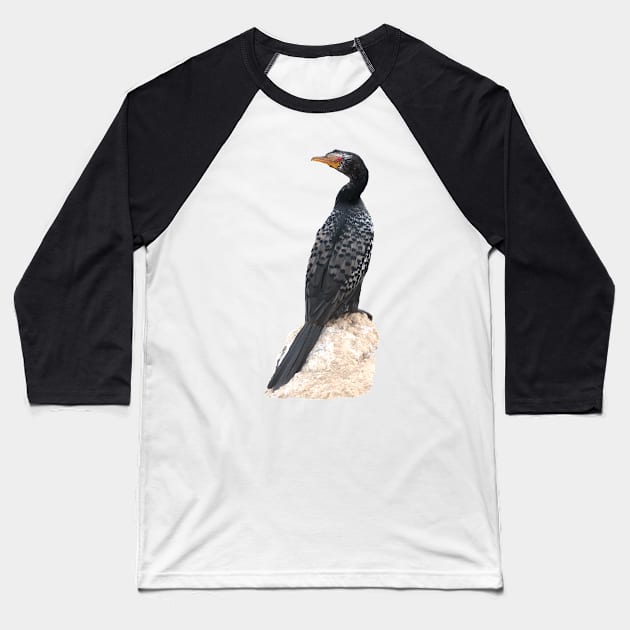 Reed Cormorant - Bird - Africa - Ornithology Baseball T-Shirt by T-SHIRTS UND MEHR